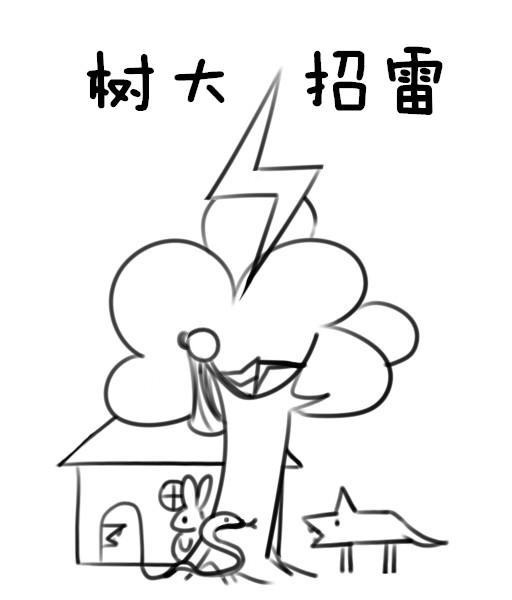 树大招雷 作者翻云袖 ...